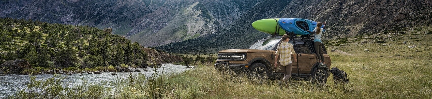 2022 Ford Bronco Sport with Kayak