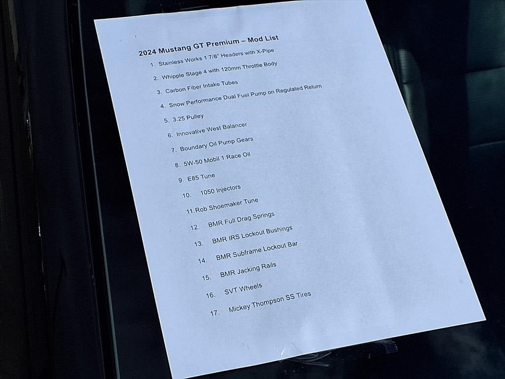 2024 Ford Mustang GT Premium