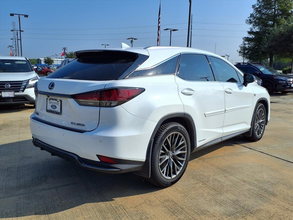 2022 Lexus RX 450h F Sport