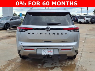 2025 Nissan Pathfinder Platinum