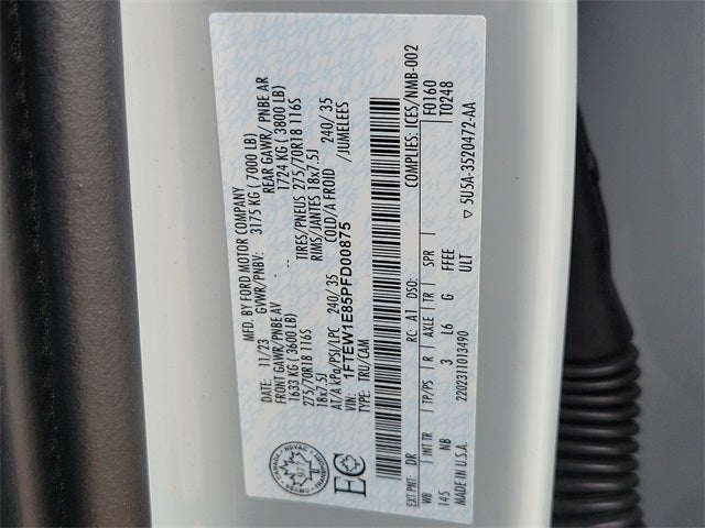 2023 Ford F-150 Tremor