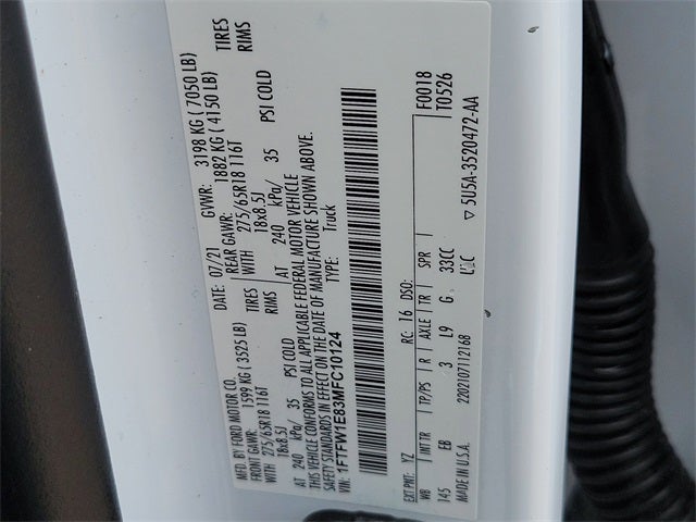 2021 Ford F-150 Lariat