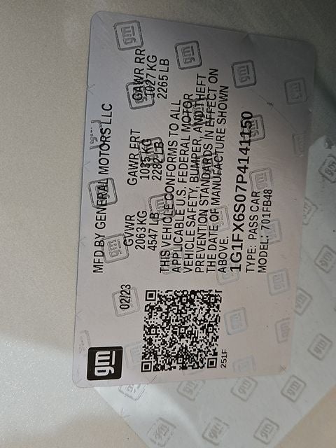 2023 Chevrolet Bolt EV 2LT