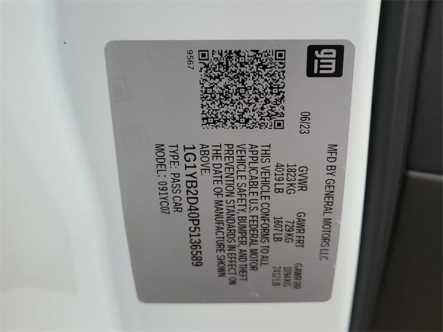 2023 Chevrolet Corvette Stingray 2LT