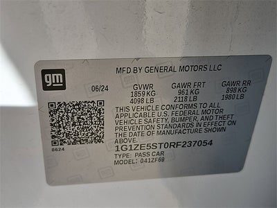 2024 Chevrolet Malibu LT 2LT