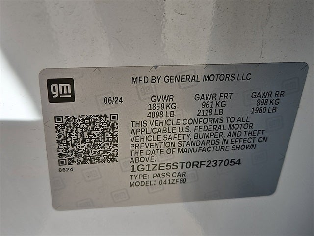 2024 Chevrolet Malibu LT 2LT