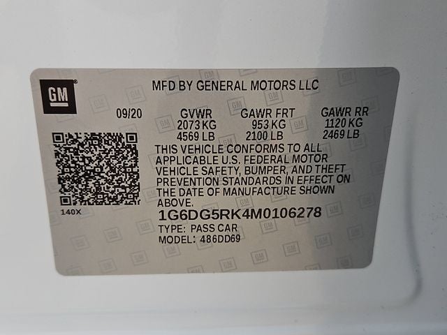 2021 Cadillac CT4 Sport