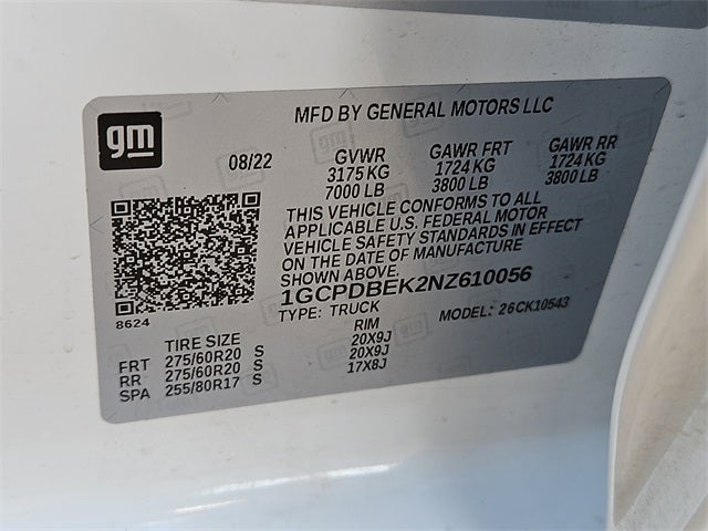 2022 Chevrolet Silverado 1500 Custom