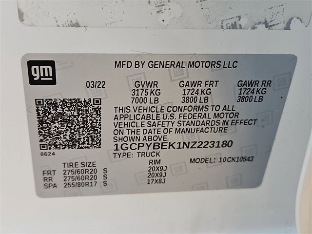 2022 Chevrolet Silverado 1500 LTD Custom