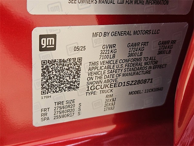 2025 Chevrolet Silverado 1500 RST