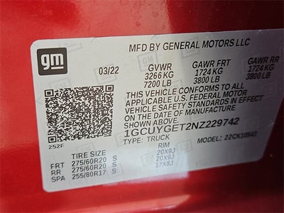 2022 Chevrolet Silverado 1500 LTD LTZ