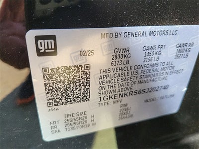 2025 GMC Acadia Elevation