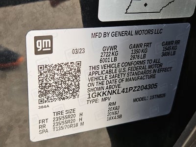 2023 GMC Acadia SLE