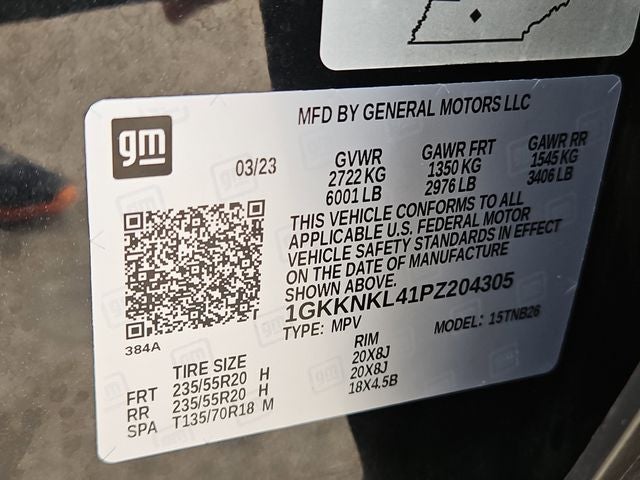 2023 GMC Acadia SLE