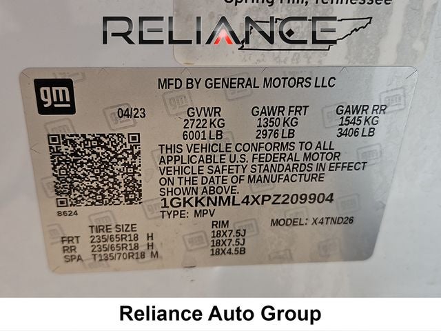 2023 GMC Acadia SLT