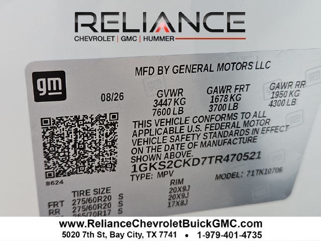 2026 GMC Yukon AT4