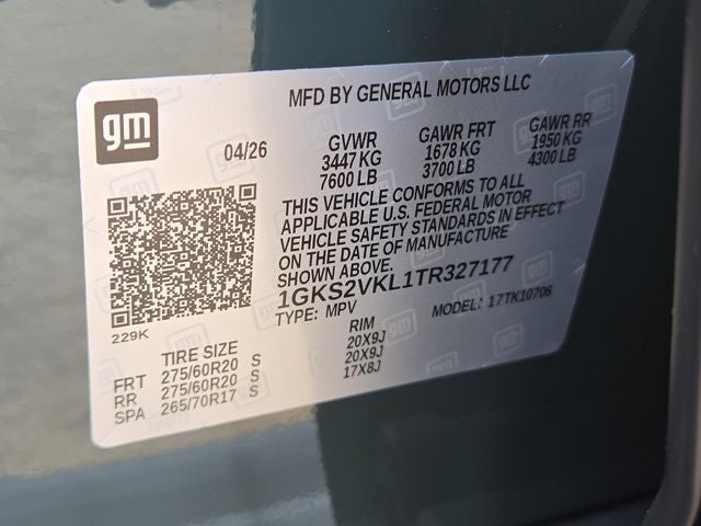 2026 GMC Yukon AT4 Ultimate