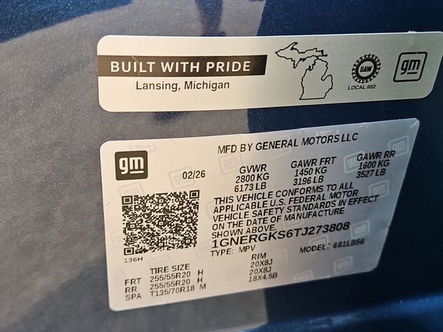 2026 Chevrolet Traverse LT 1LT