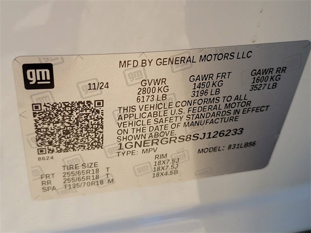 2025 Chevrolet Traverse LT 1LT