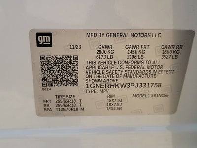 2023 Chevrolet Traverse LT Leather