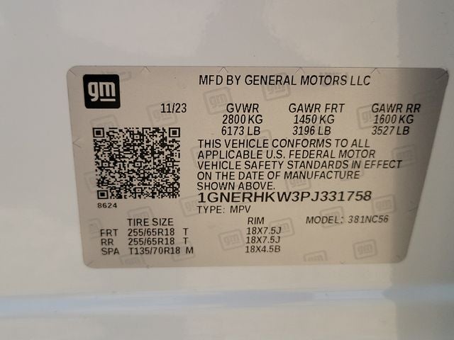 2023 Chevrolet Traverse LT Leather