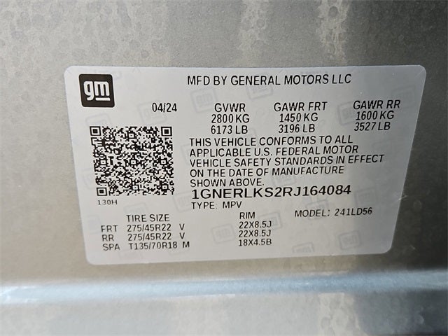 2024 Chevrolet Traverse RS