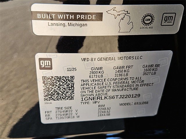 2026 Chevrolet Traverse RS