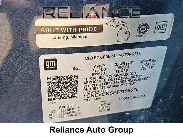 2026 Chevrolet Traverse LT 2LT