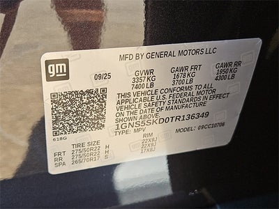 2026 Chevrolet Tahoe Premier