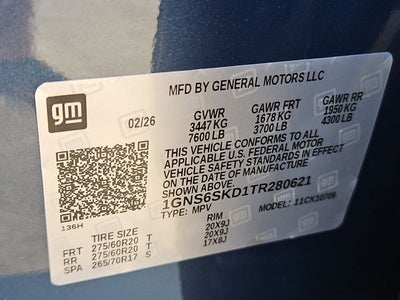 2026 Chevrolet Tahoe Premier