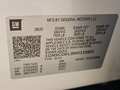 2021 Chevrolet Suburban High Country