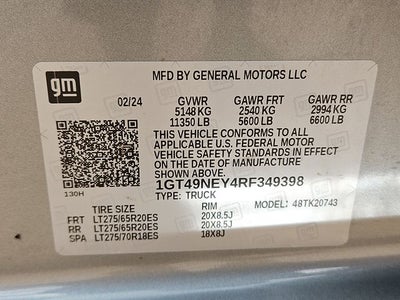 2024 GMC Sierra 2500HD SLT