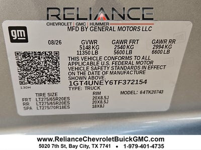 2026 GMC Sierra 2500HD SLT