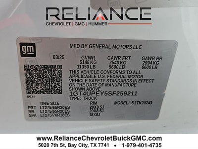 2025 GMC Sierra 2500HD AT4