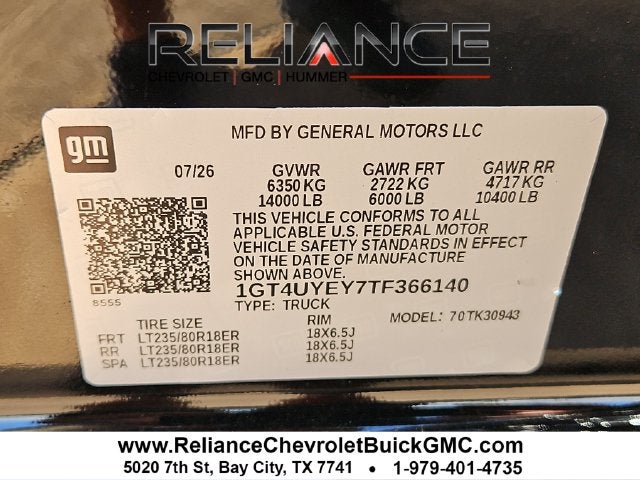 2026 GMC Sierra 3500HD Denali Ultimate