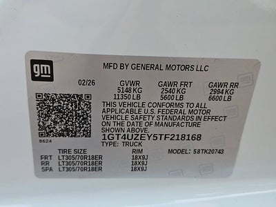 2026 GMC Sierra 2500HD AT4X