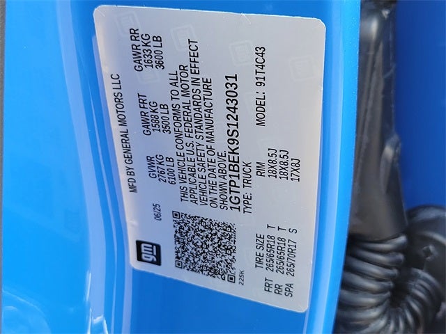 2025 GMC Canyon Elevation