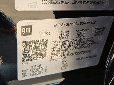 2026 GMC Sierra 1500 Elevation