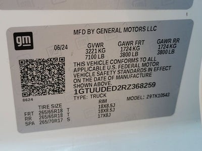 2024 GMC Sierra 1500 SLT