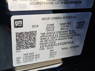 2026 GMC Sierra 1500 AT4