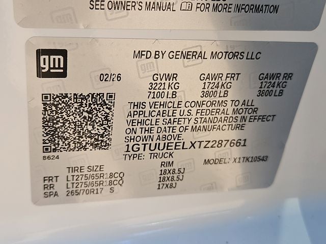 2026 GMC Sierra 1500 AT4