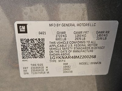 2021 Cadillac XT5 Luxury
