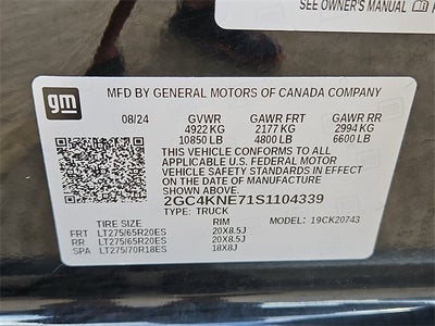 2025 Chevrolet Silverado 2500HD LT