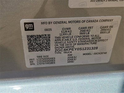 2025 Chevrolet Silverado 2500HD LTZ