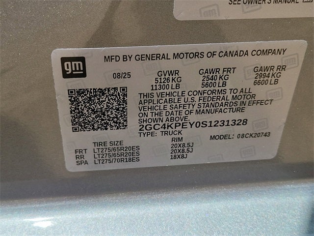 2025 Chevrolet Silverado 2500HD LTZ