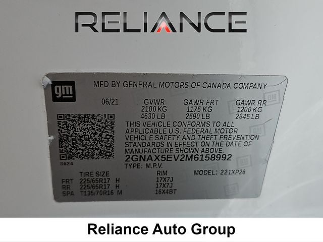 2021 Chevrolet Equinox LS