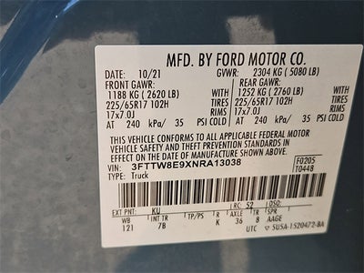 2022 Ford Maverick XLT