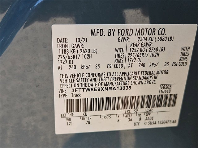 2022 Ford Maverick XLT