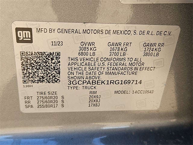 2024 Chevrolet Silverado 1500 Custom