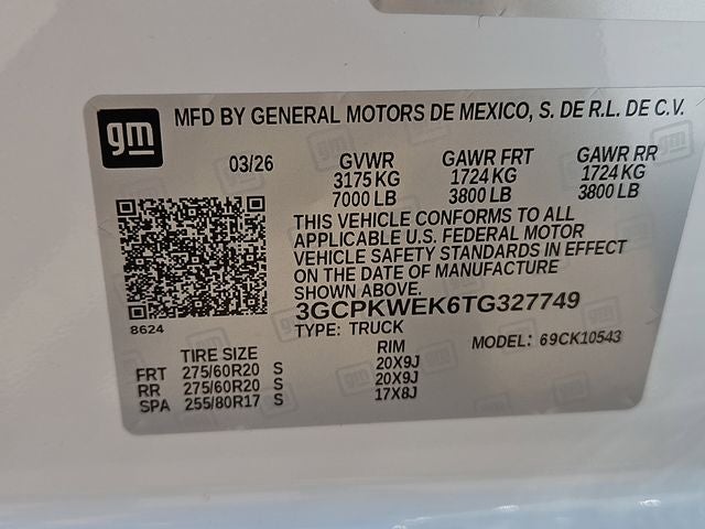 2026 Chevrolet Silverado 1500 RST